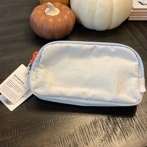 Lululemon mini belt bag in vapor. NWT.
